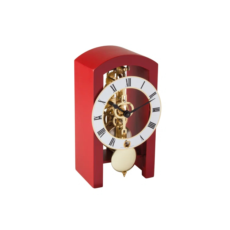 Modern clock with 14 day running time from Hermle