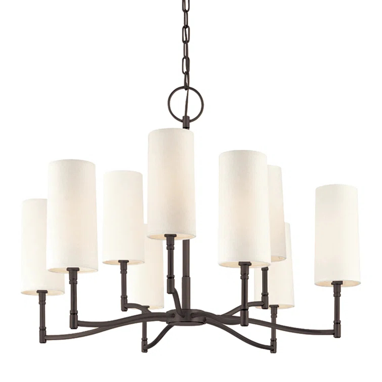 Dillion 9 - Light Dimmable Classic / Traditional Chandelier