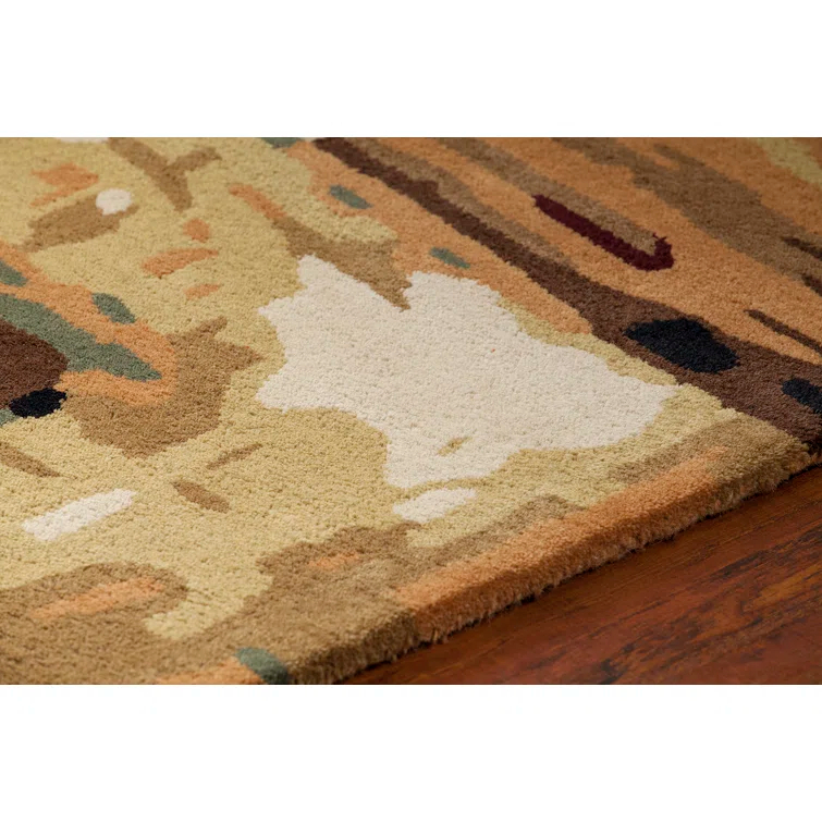 Nirvana Wool Abstract Area Rug