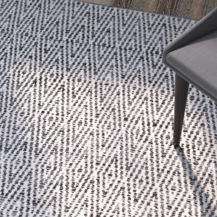 Ivy Hill Hand Woven Cotton Geometric Rug