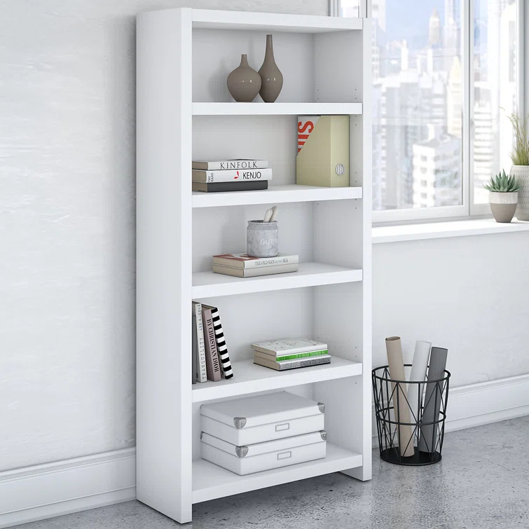 Echo 66" H x 32" W Standard Bookcase