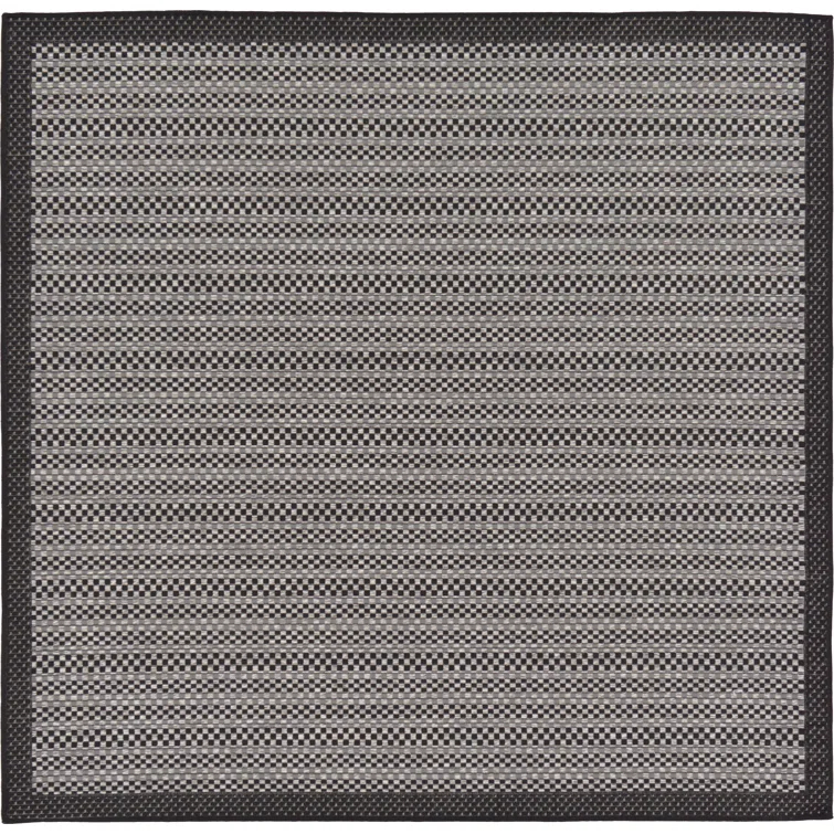 Striped Indoor / Outdoor Rug