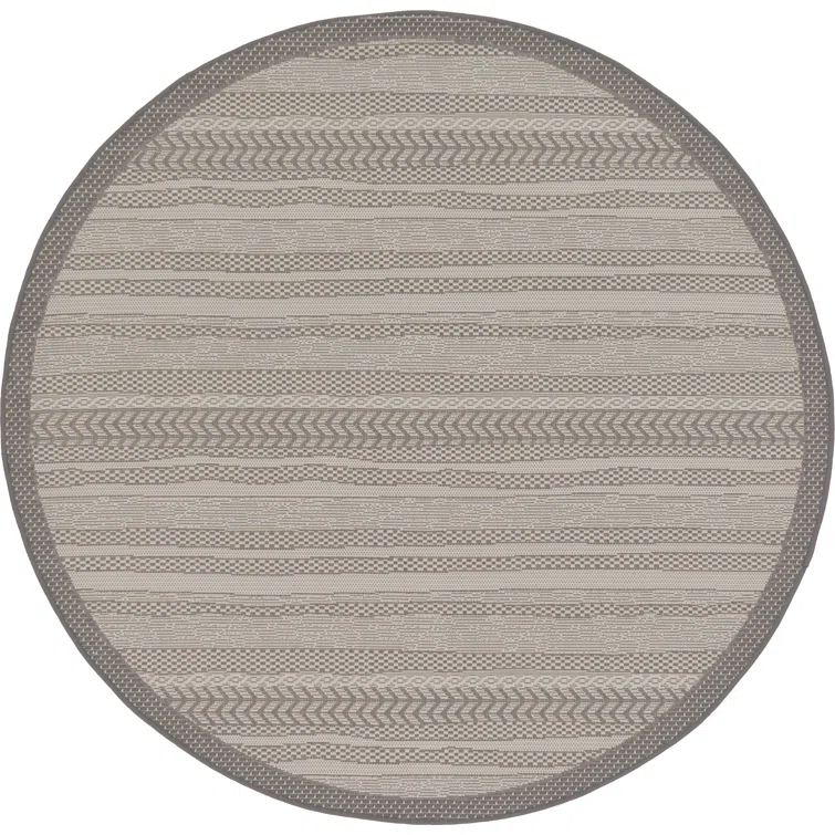 McLellen Striped Indoor / Outdoor Rug