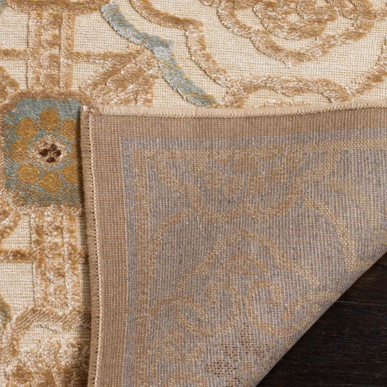 Martha Stewart Imperial Palace Performance Floral Rug