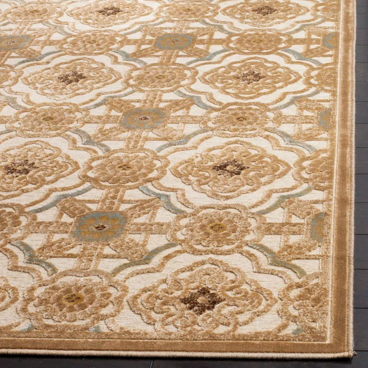Martha Stewart Imperial Palace Performance Floral Rug