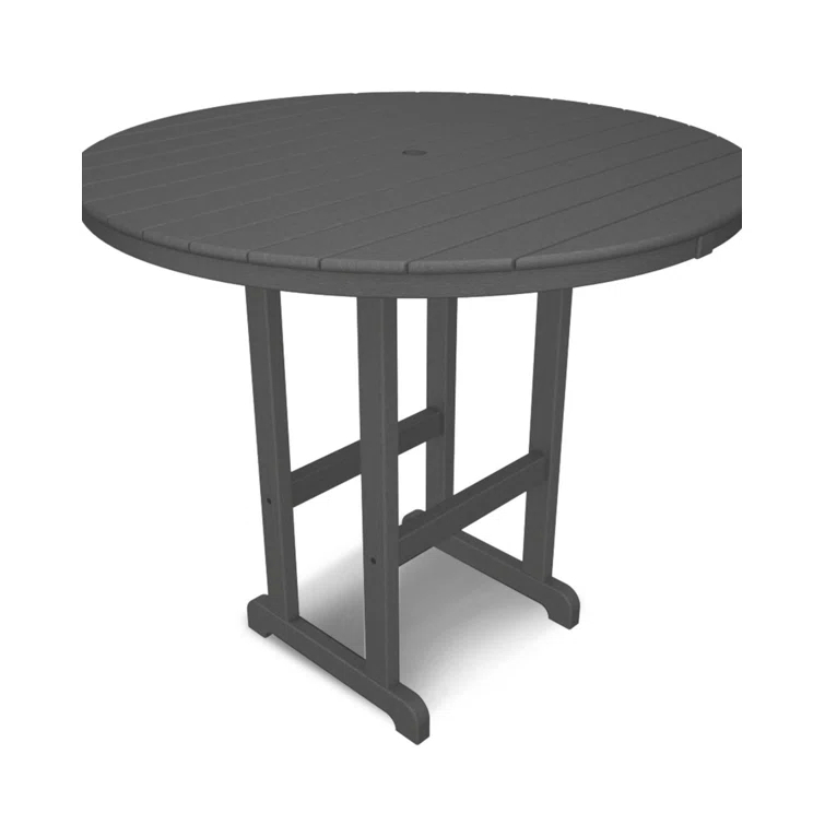 Round Farmhouse Bar Table