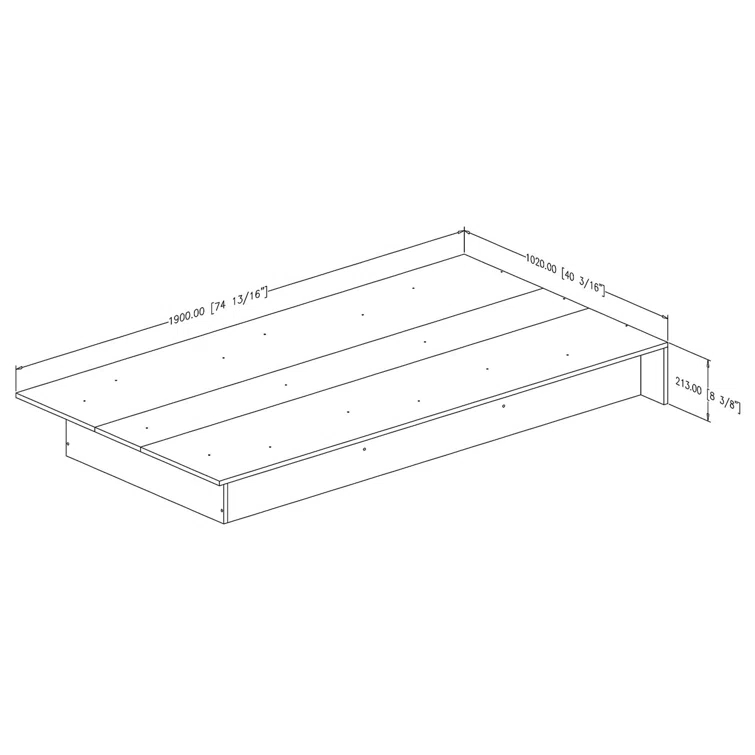 Libra Twin Platform Bed