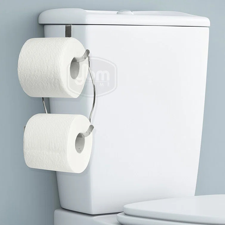Tank Mount Toilet Paper Holder
