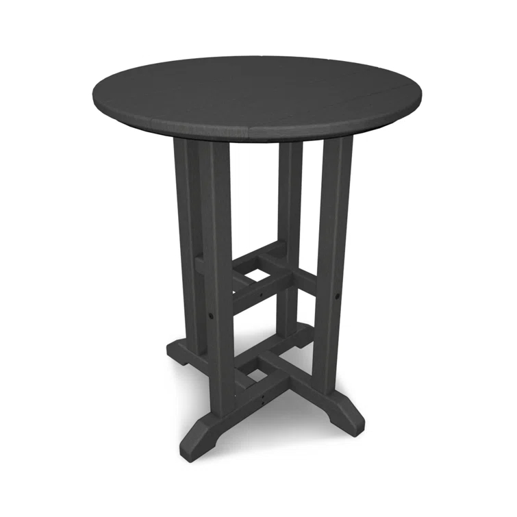 24" Round Farmhouse Bistro Table