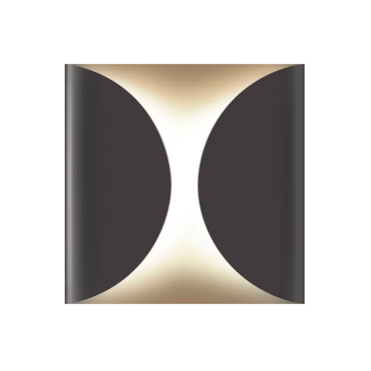 Folds Aluminum LED Wall Light