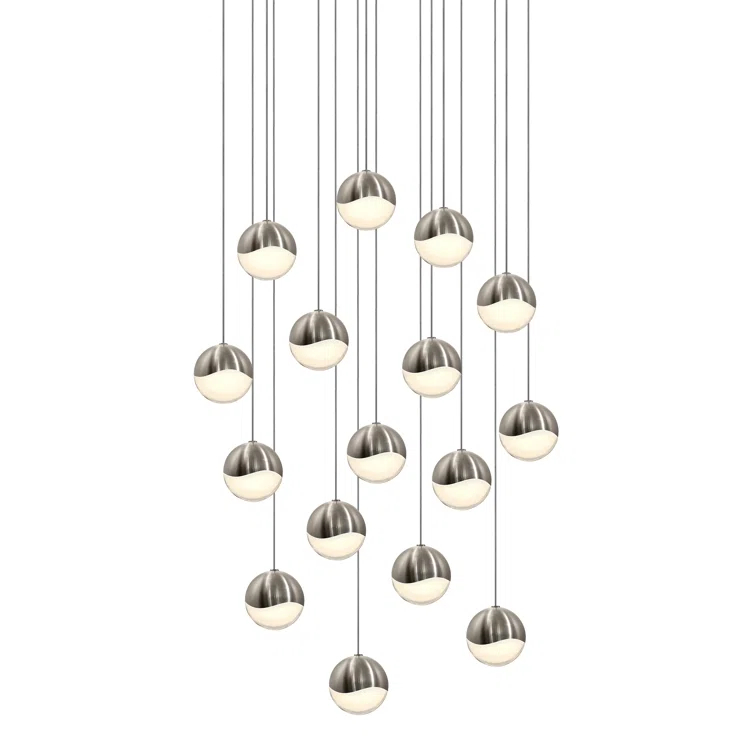 Grapes 16 - Light LED Cluster Pendant