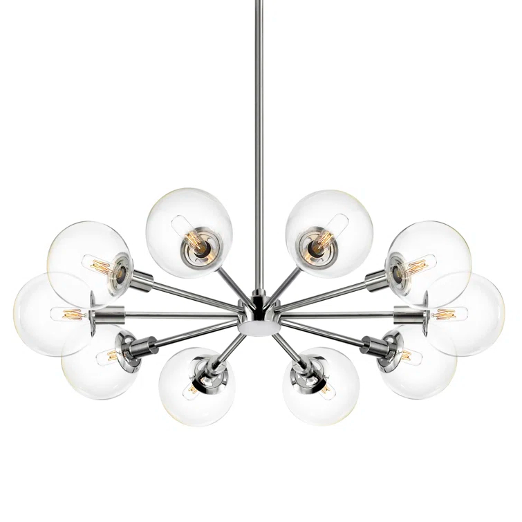Orb 10 - Light Sputnik Sphere Chandelier