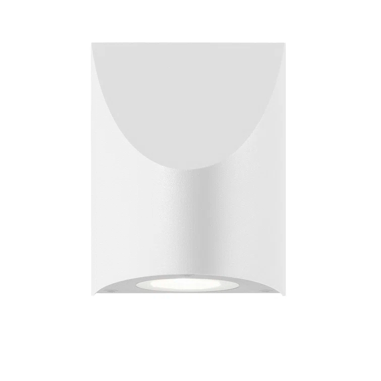 Shear Aluminum Wall Light
