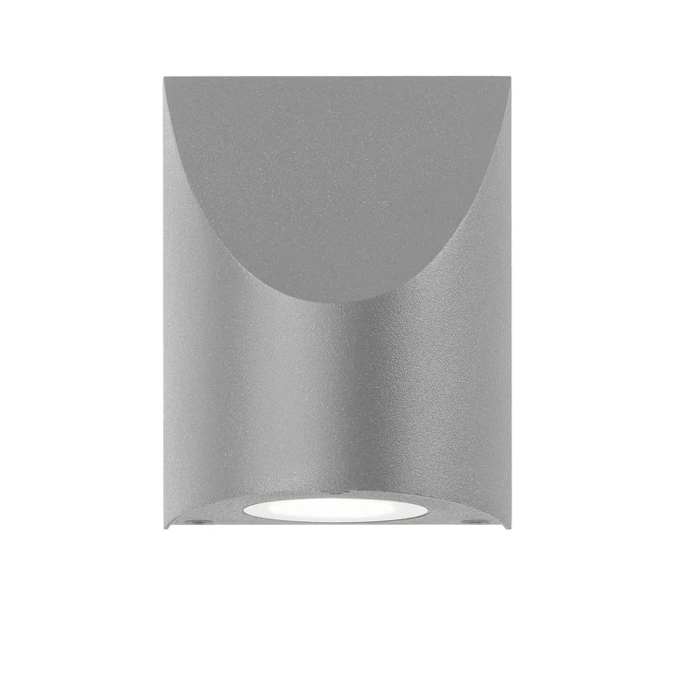 Shear Aluminum Wall Light