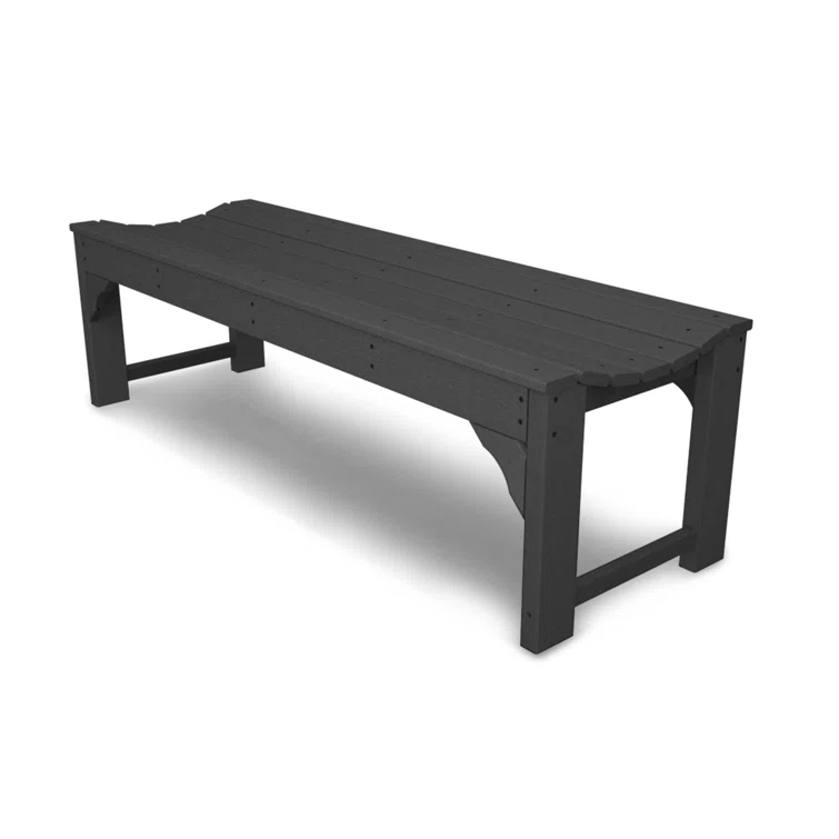 Traditional Garden Backless Bench