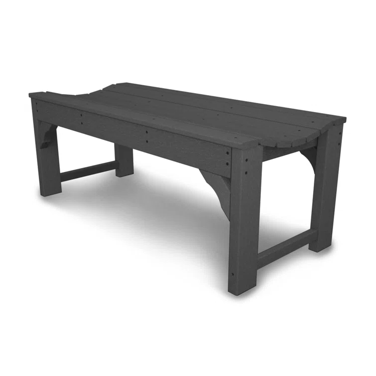 Traditional Garden Backless Bench