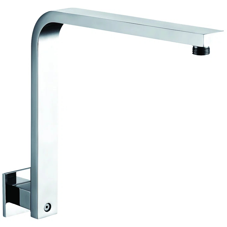 12" Square Raised Wall Mounted Shower Arm