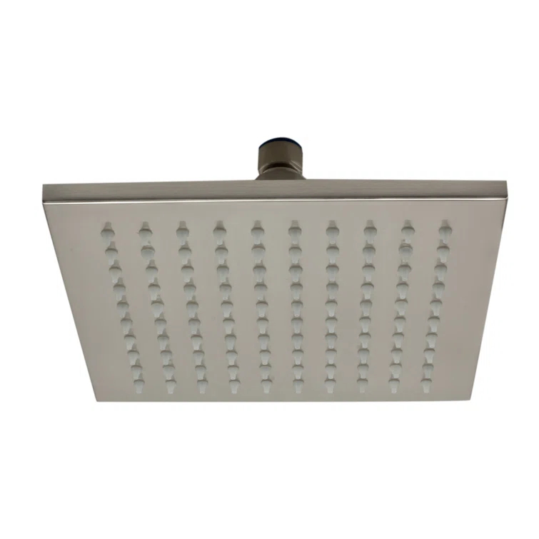 Rain Fixed Shower Head 1.8 GPM GPM with Temperature-based LED