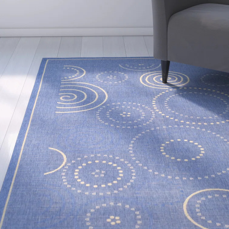 Anjeli Performance Geometric Rug