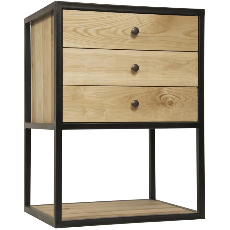 Noir Pearce 3 - Drawer End Table