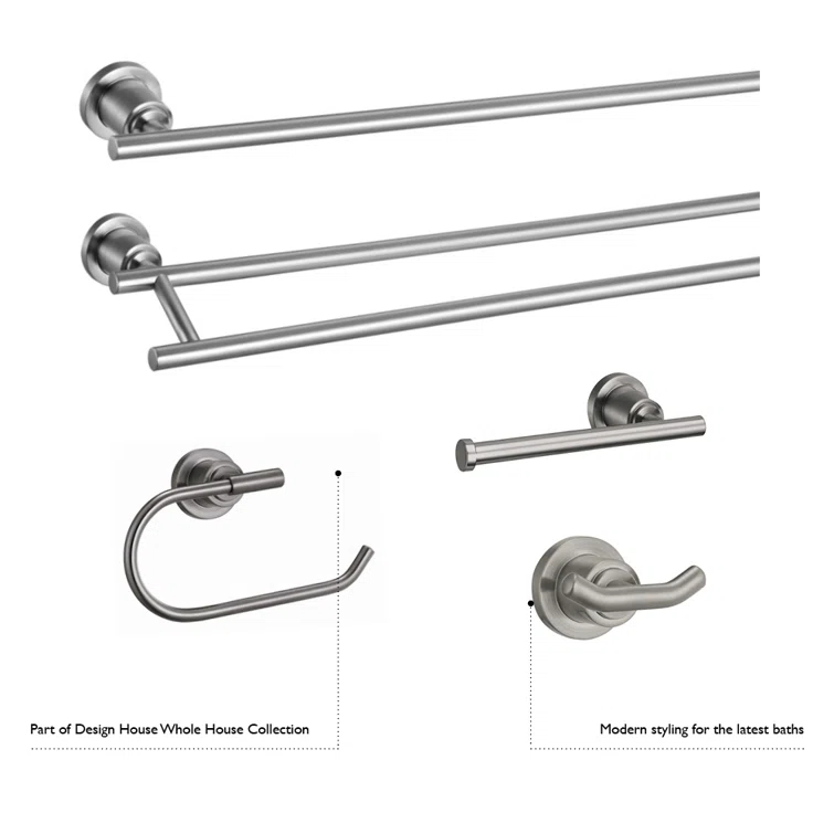 Geneva Wall Mounted Towel Ring