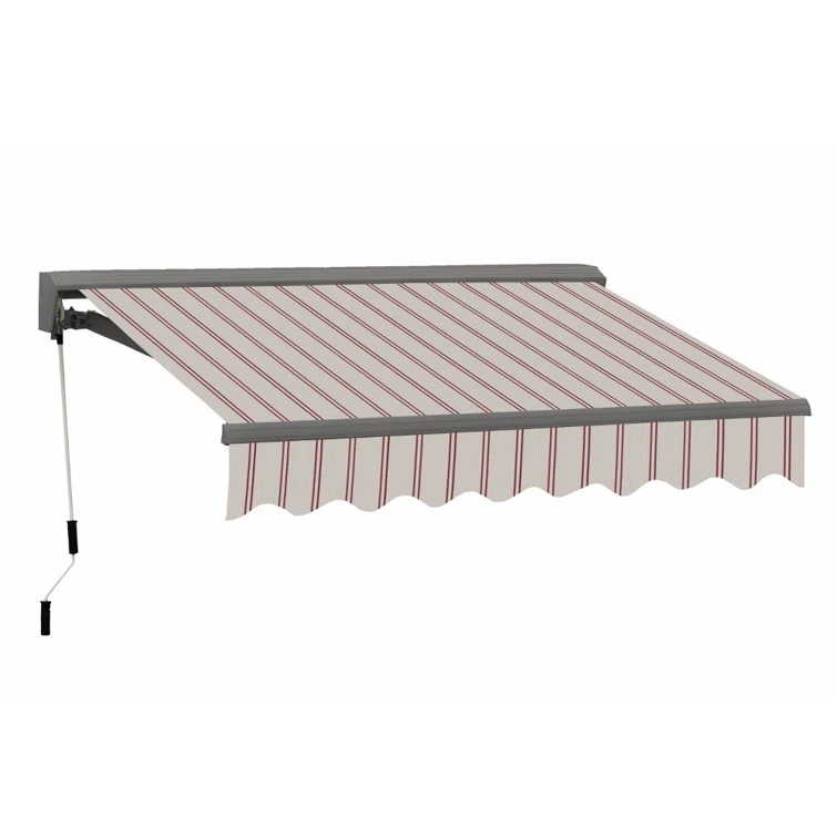 Classic Motorized Retraction Slope Patio Awning