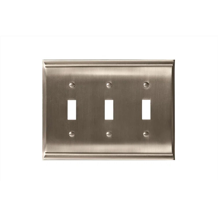 Candler 3-Gang Toggle Light Switch Wall Plate