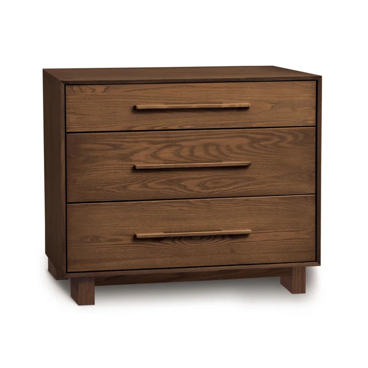 Sloane Solid Wood 32.75'' W 3 - Drawer Dresser