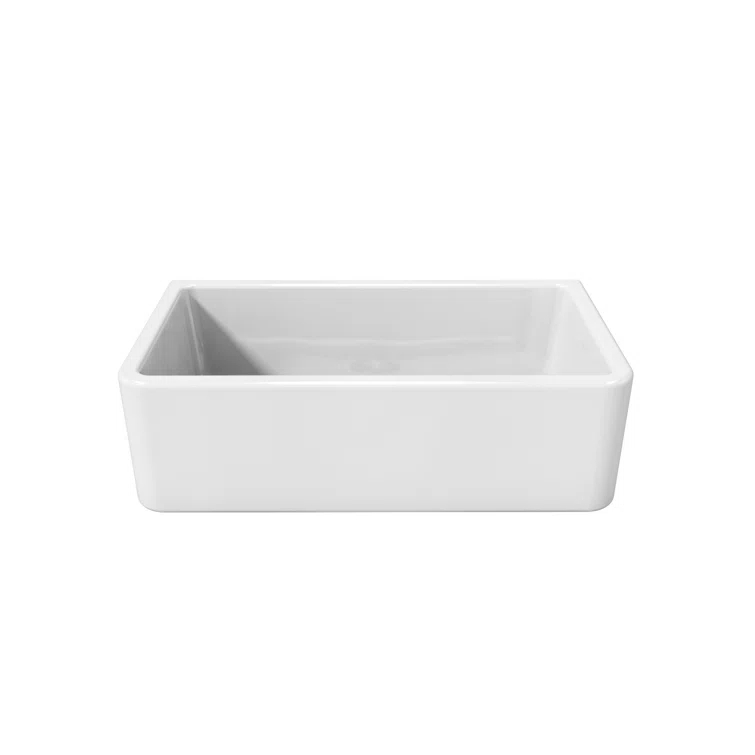 33'' L Farmhouse / Apron Single Bowl Fireclay Kitchen Sink