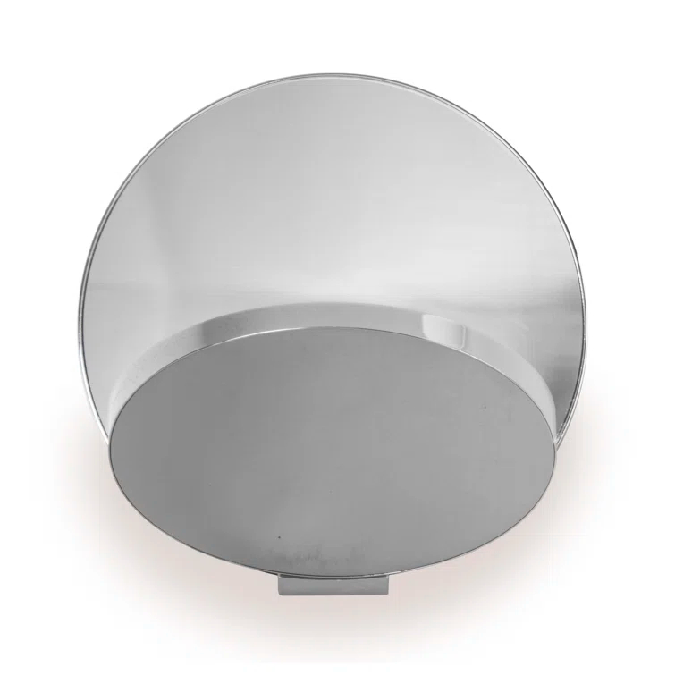 Gravy Single Light Aluminum Dimmable LED Plug-in Flush Mounted Sconce