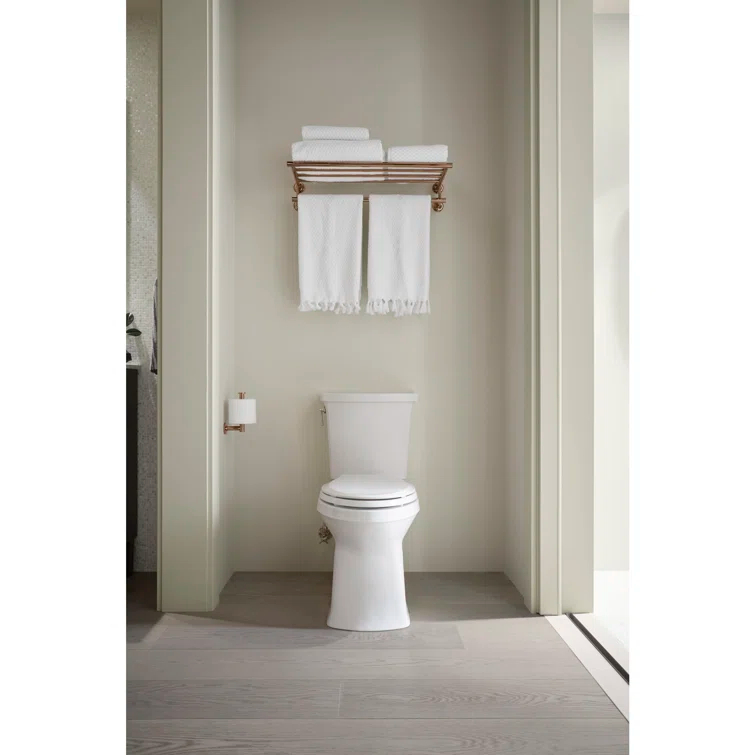 Corbelle™ 1.28 GPF Water Efficient Elongated Two-Piece toilet (Seat Not Included)