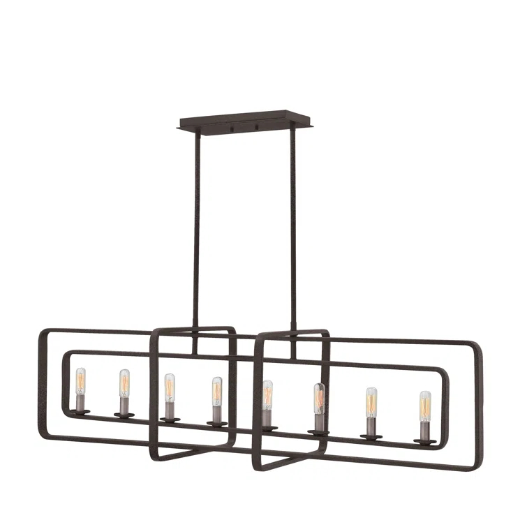 Quentin 8-Light Kitchen Island Linear Pendant
