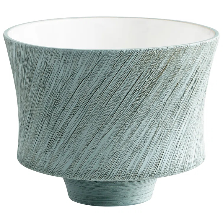 Cyan lighting - Planter - selena slab - small Planter - 7.5 Inches Wide by 6