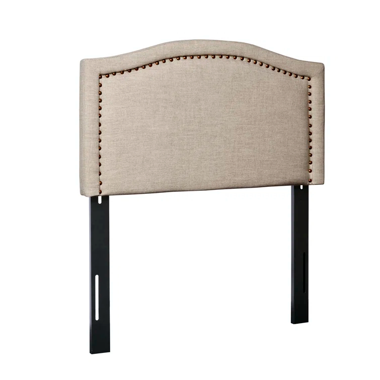 Gracie Oaks Clouchete Nadine Upholstered Nailhead Headboard