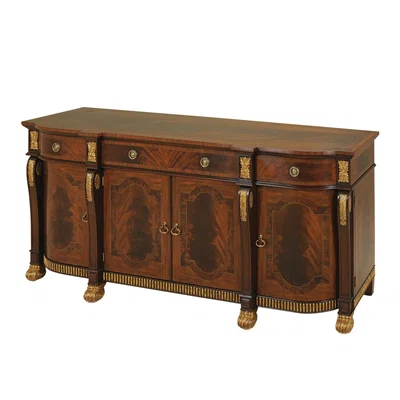 Maitland-Smith Manor 84'' Solid Wood Sideboard