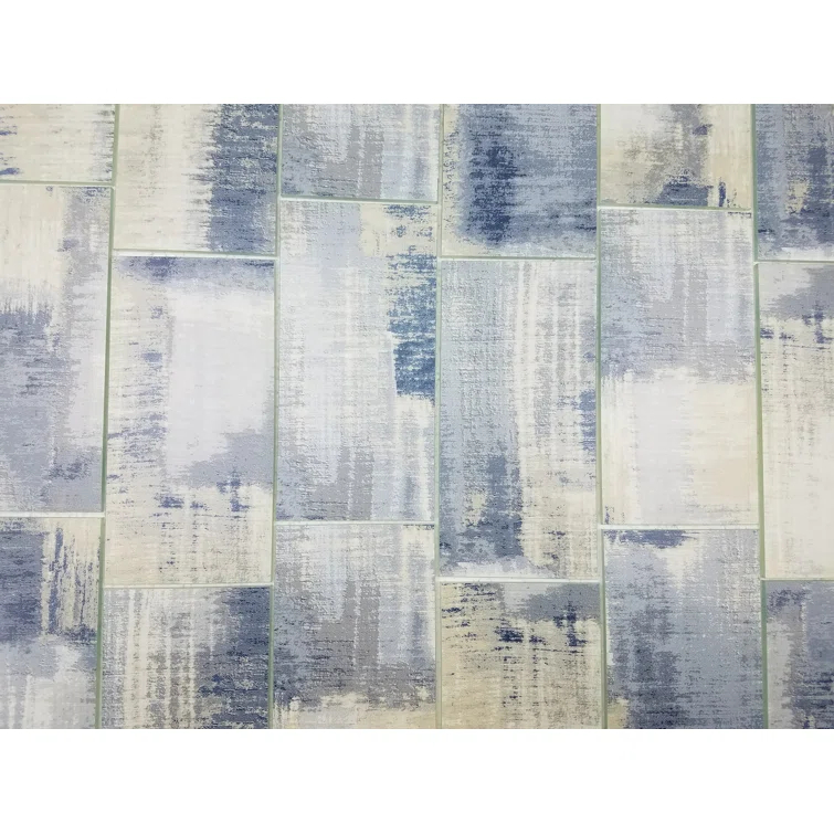 Nature 4 in. x 8 in. Look Glass Straight Edge Subway Decorative Kitchen & Bathroom Wall Tile