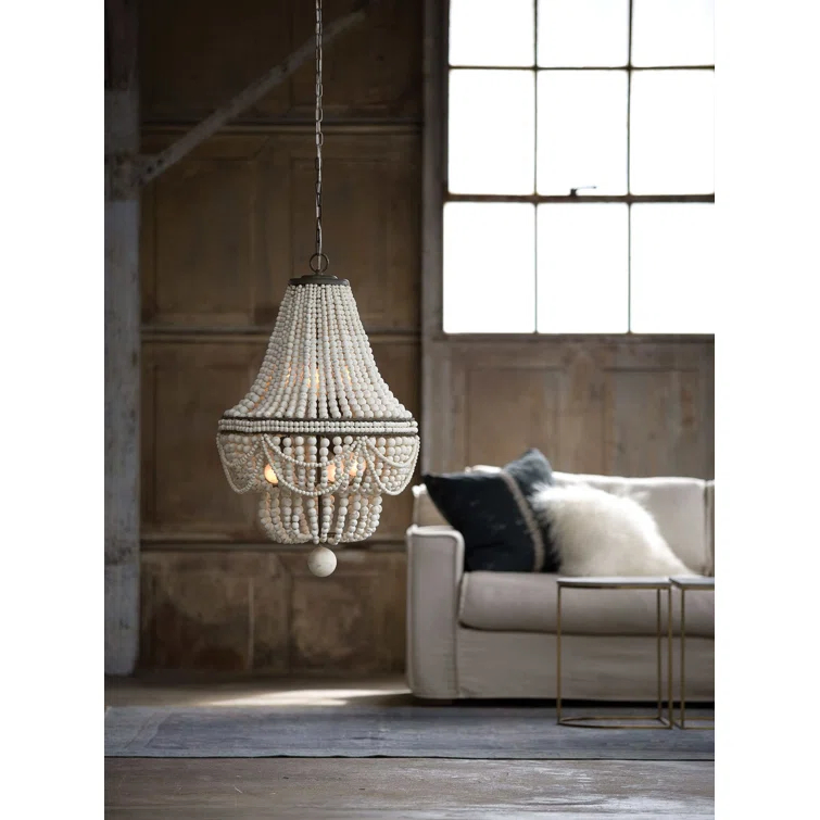 Del Chandelier by Regina Andrew - White