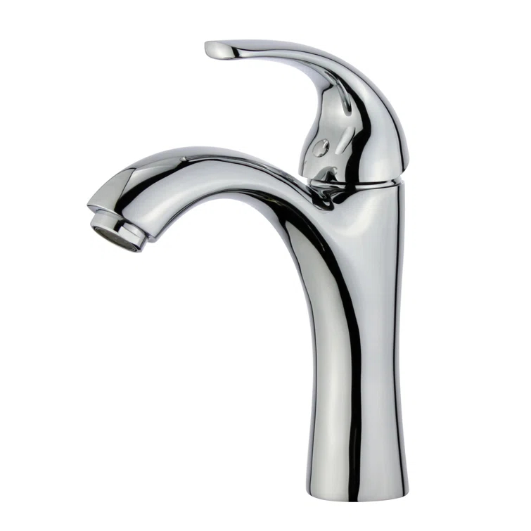 Seville Single-Hole Bathroom Faucet with Drain Assembly