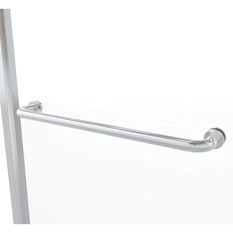 Infinity 29.25" W x 57" H Bypass Semi- Frameless Tub Door
