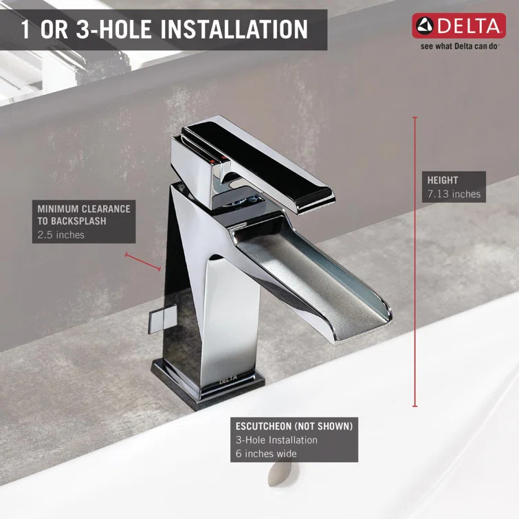Ara Single Hole Bathroom Faucet