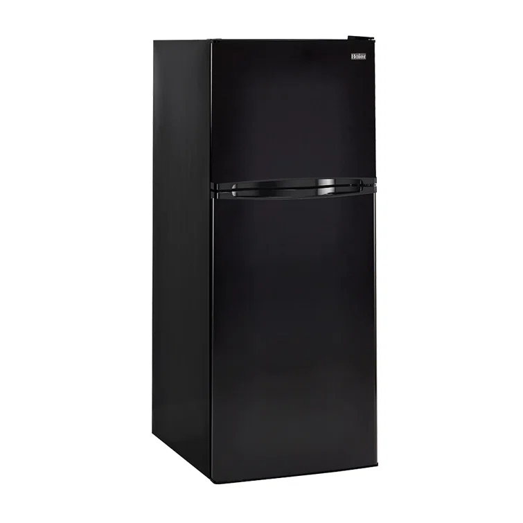 Haier Haier 24" 9.8 Cubic Feet Smudge-Resistant Top Freezer Refrigerator HA10TG21SB