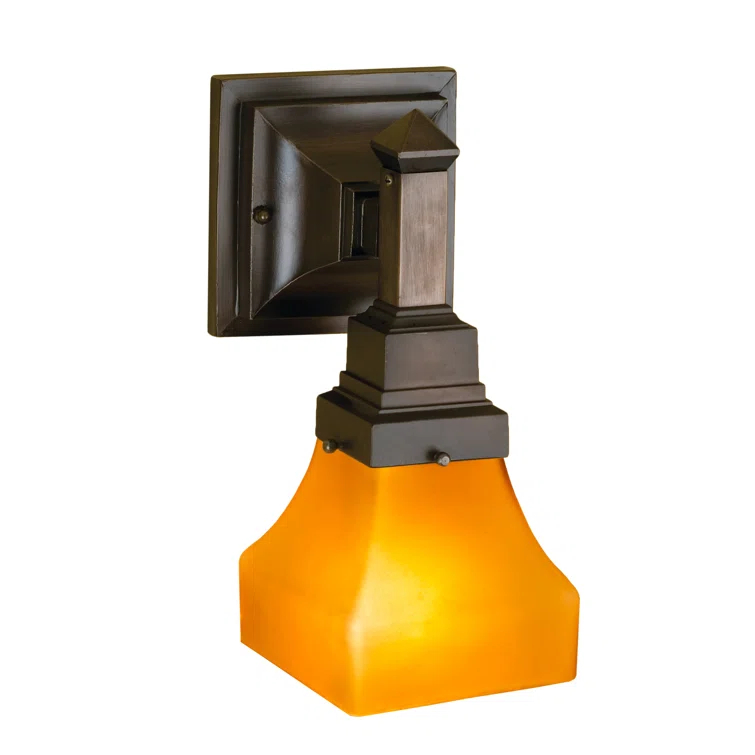 Bungalow Zinc Alloy Armed Sconce