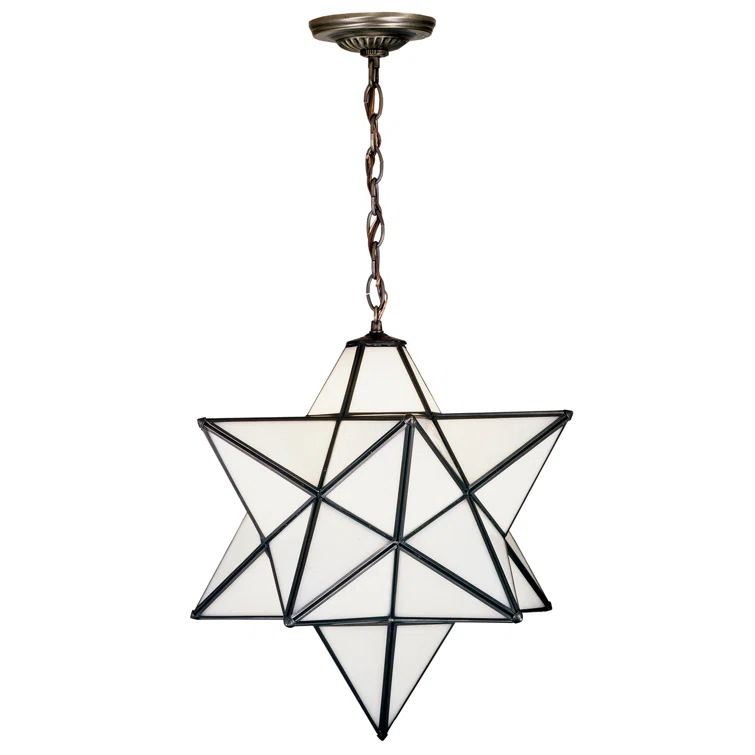 1 - Light Bronze Single Pendant