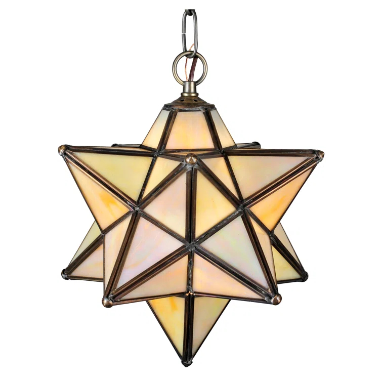 Meyda Lighting 1 - Light Bronze Single Pendant