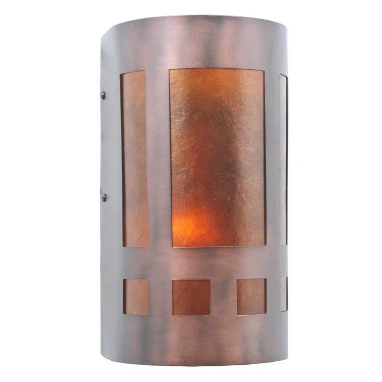 Meyda Tiffany 23956 Mica Missions 5" Wide Ada Compliant 1 Light Wall Washer - Tiffany