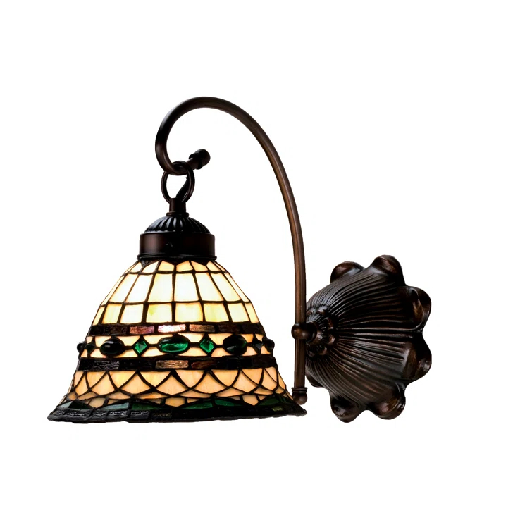 Tiffany Roman Steel Armed Sconce