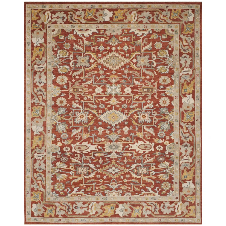 Oriental Hand Knotted Wool Oriental Rug