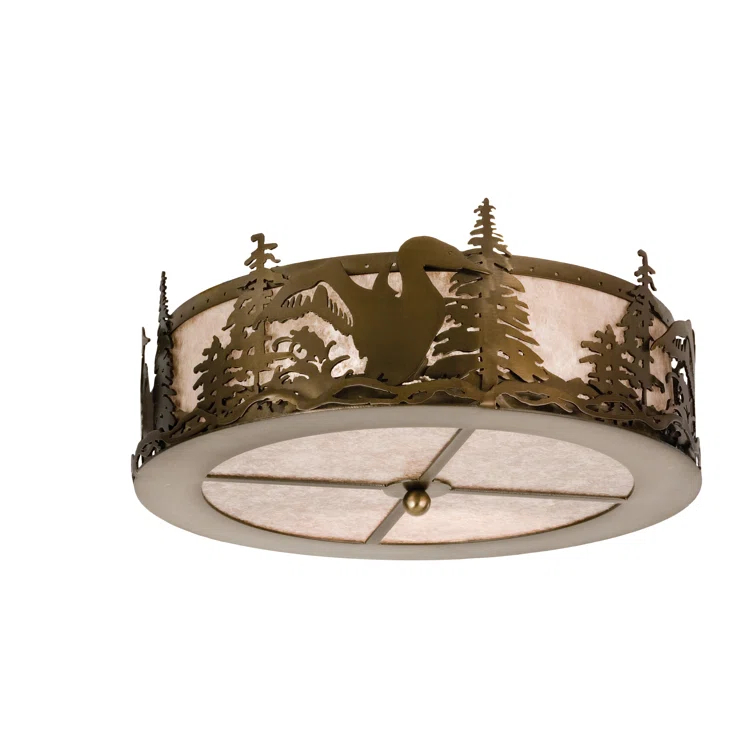 Mica Flush Mount