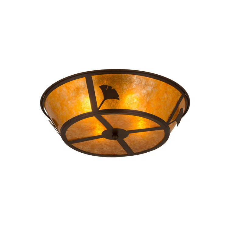 Meyda Lighting Mica Flush Mount