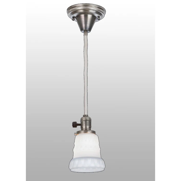 1 - Light Antique Nickel Unique/Statement Pendant